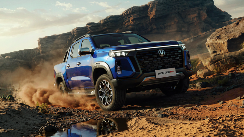 Дизельный пикап Changan Hunter Plus: цены и старт продаж в РФ