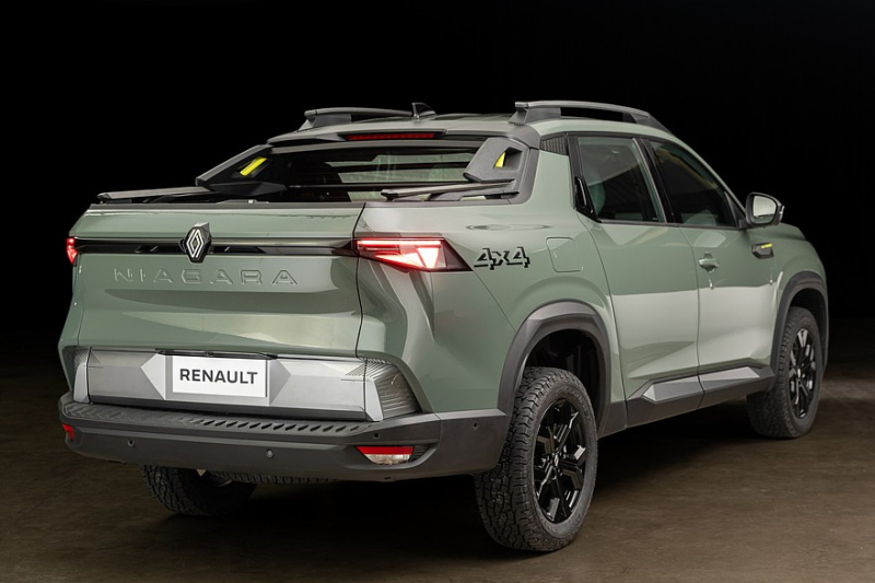 Пикап Renault Niagara для небогатых рынков: пока без «зелени», есть полный привод