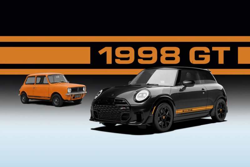 У трёхдверного хэтчбека Mini Cooper появилась спецверсия 1998 GT